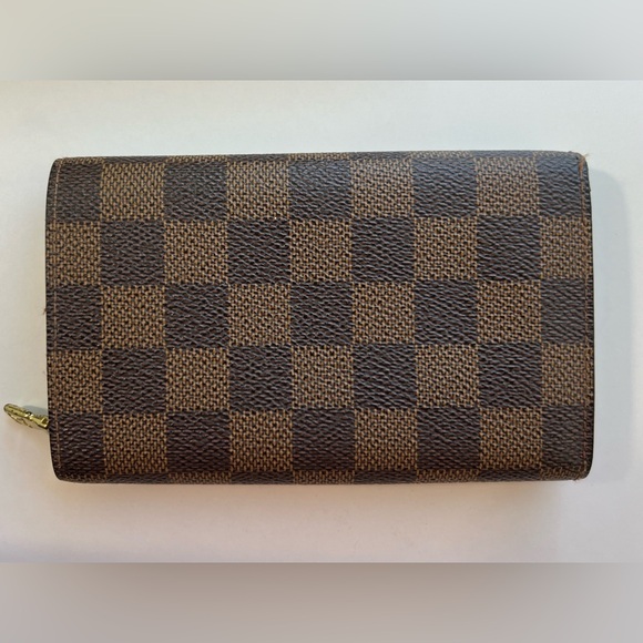 Louis Vuitton Damier Ebene Porte Monnaie Billets Tresor Wallet - Picture 4 of 13